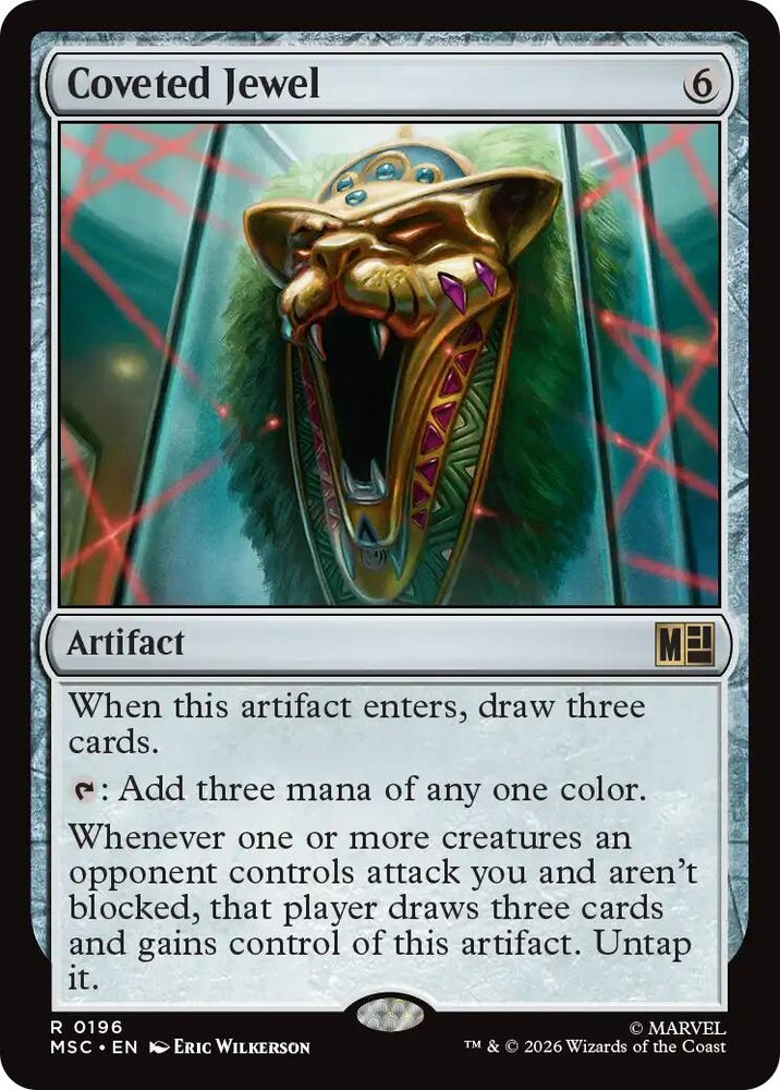 Image for Coveted Jewel (Surge Foil) (196) [Commander: Marvel Super Heroes] (MSC) - Magic: The Gathering