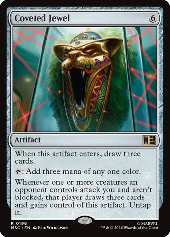 Image for Coveted Jewel (Surge Foil) (196) [Commander: Marvel Super Heroes] (MSC) - Magic: The Gathering