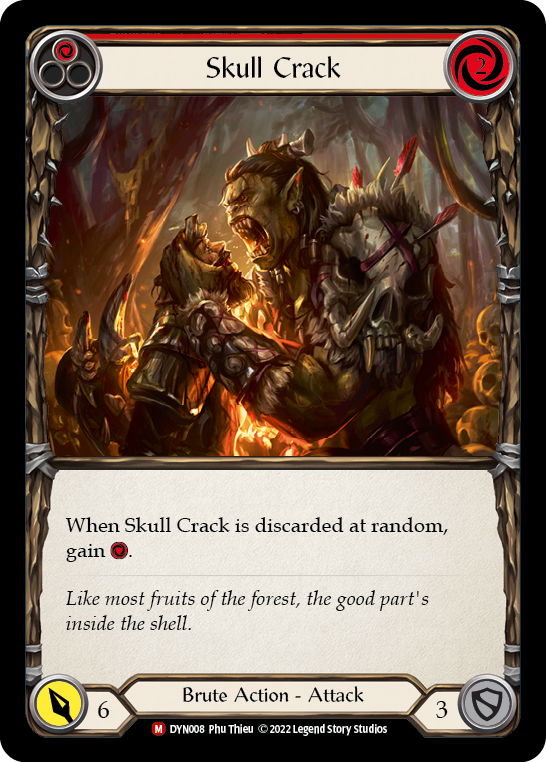 Skull Crack [DYN008] (Dynasty) Rainbow Foil
