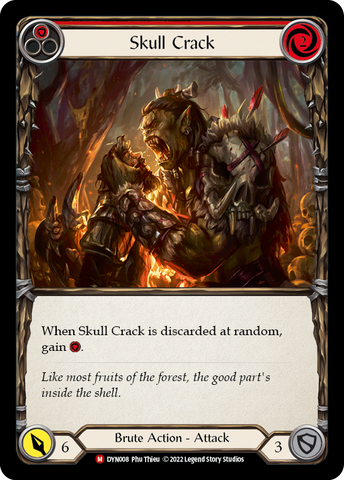 Skull Crack [DYN008] (Dynasty) Rainbow Foil