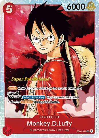 Monkey.D.Luffy (012) (ST01-012) [Super Pre-Release Starter Deck: Straw Hat Crew]
