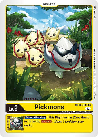 Pickmons [BT10-003] [Xros Encounter]