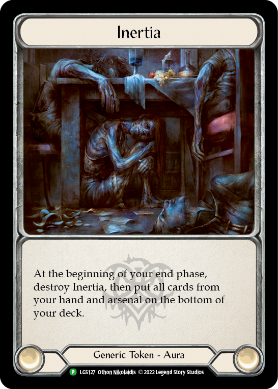 Inertia // Ponder [LGS127 // LGS128] (Promo) Cold Foil