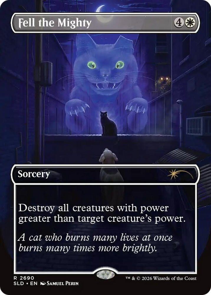 Image for Fell the Mighty (2690) (2690) [Secret Lair Drop Series] (SLD) - Magic: The Gathering