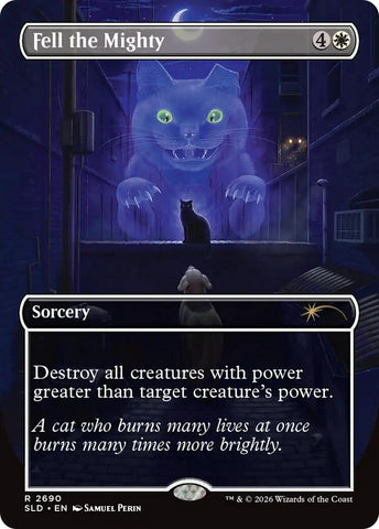 Image for Fell the Mighty (2690) (2690) [Secret Lair Drop Series] (SLD) - Magic: The Gathering