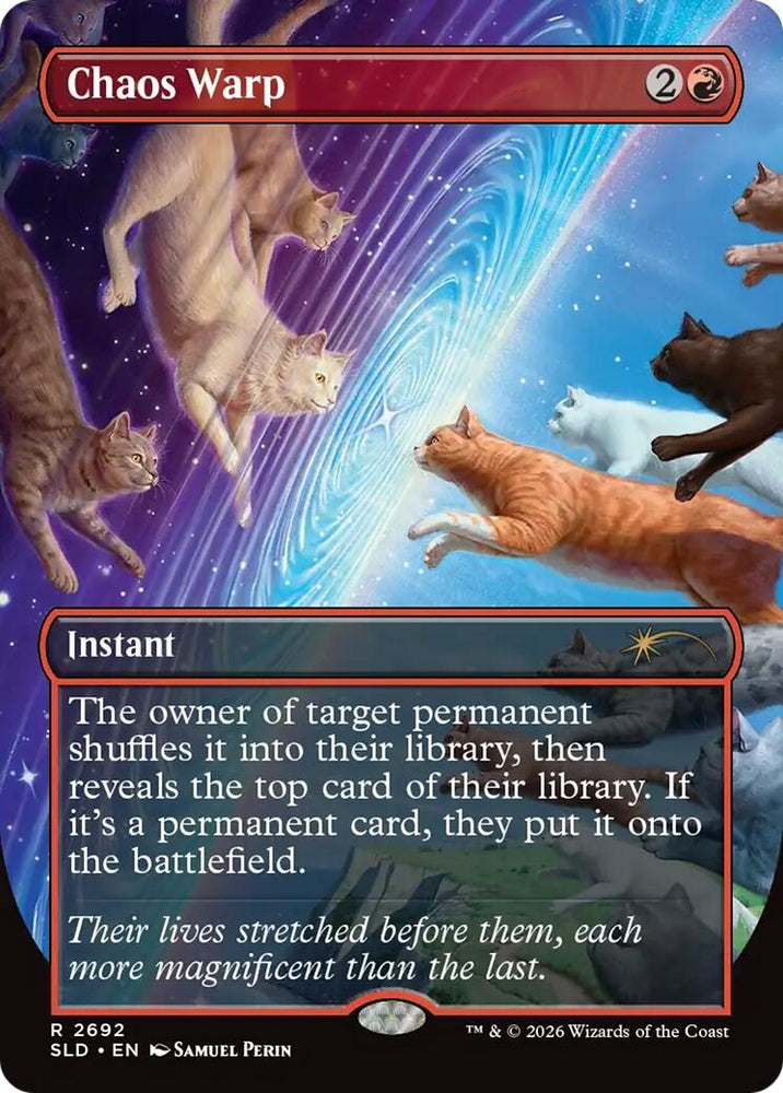 Image for Chaos Warp (2692) [Secret Lair Drop Series] (SLD) - Magic: The Gathering