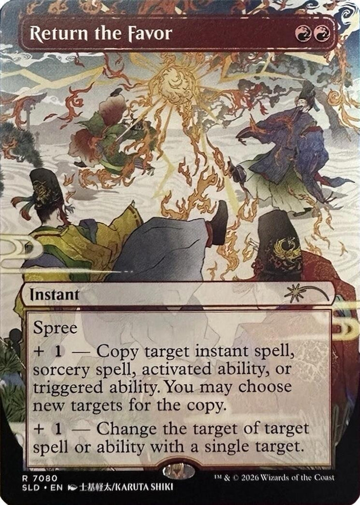 Image for Return the Favor (7080) [Secret Lair Drop Series] (SLD) - Magic: The Gathering