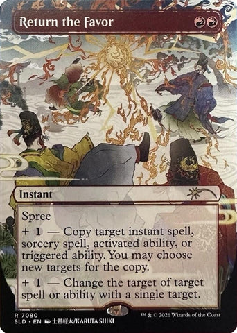 Image for Return the Favor (7080) [Secret Lair Drop Series] (SLD) - Magic: The Gathering