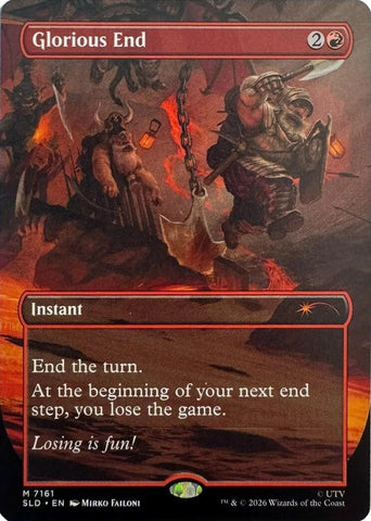 Image for Glorious End (7161) [Secret Lair Drop Series] (SLD) - Magic: The Gathering