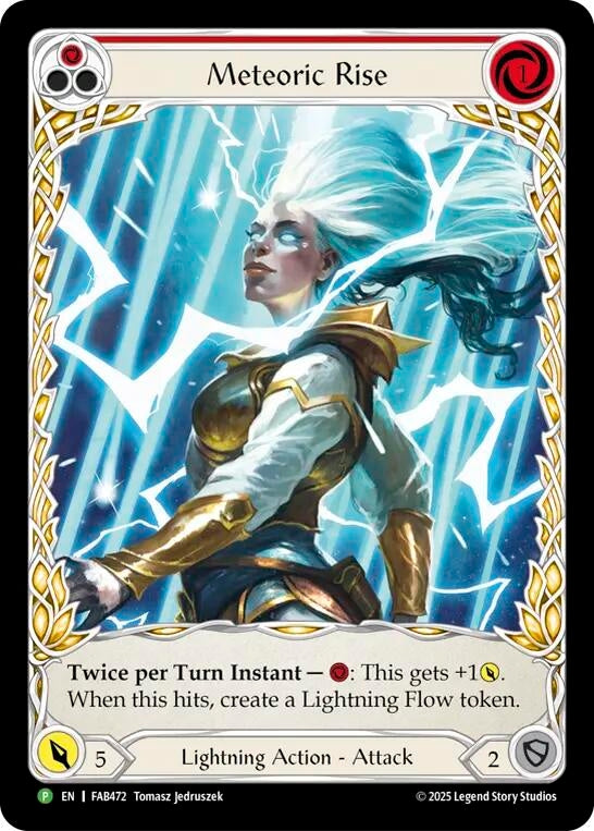 Image for Meteoric Rise - FAB472 (FAB472) [Flesh and Blood: Promo Cards] (PR) - Flesh and Blood TCG
