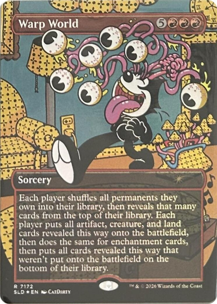 Image for Warp World (7172) [Secret Lair Drop Series] (SLD) - Magic: The Gathering