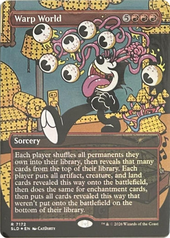 Image for Warp World (7172) [Secret Lair Drop Series] (SLD) - Magic: The Gathering