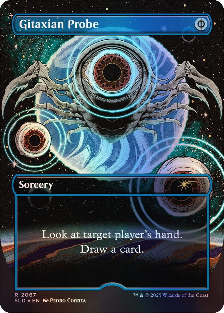 Image for Gitaxian Probe (2067) (Rainbow Foil) (2067) [Secret Lair Drop Series] (SLD) - Magic: The Gathering