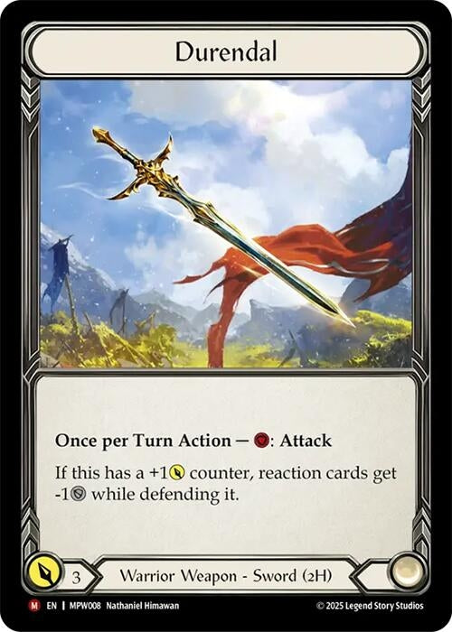 Image for Durendal (MPW008) [Mastery Pack Warrior] (MPW) - Flesh and Blood TCG