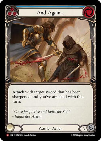 Image for And Again... (MPW028) [Mastery Pack Warrior] (MPW) - Flesh and Blood TCG