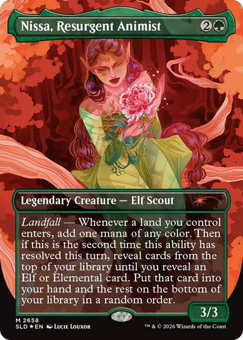 Image for Nissa, Resurgent Animist (2658) [Secret Lair Drop Series] (SLD) - Magic: The Gathering