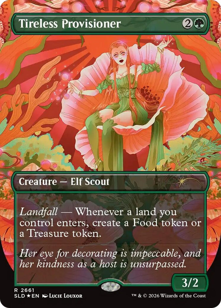 Image for Tireless Provisioner (2661) [Secret Lair Drop Series] (SLD) - Magic: The Gathering