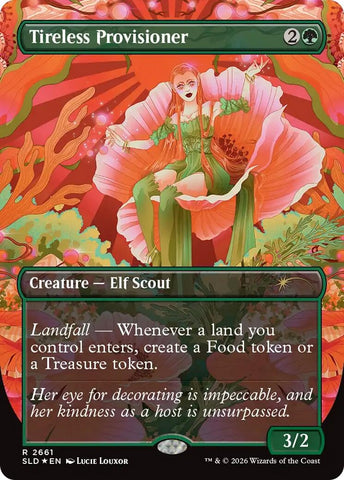 Image for Tireless Provisioner (2661) [Secret Lair Drop Series] (SLD) - Magic: The Gathering