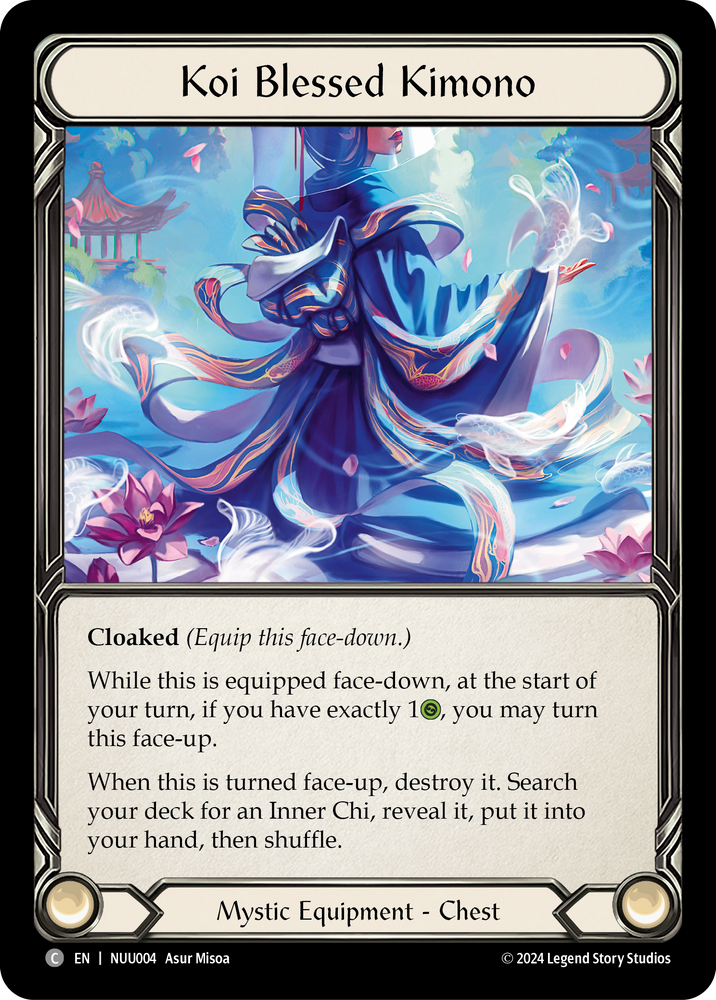 Koi Blessed Kimono [NUU004] [Part the Mistveil Nuu Blitz Deck]