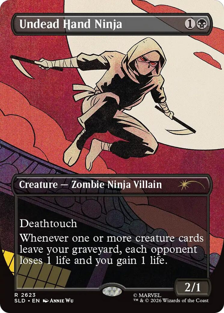 Image for Undead Hand Ninja (2623) [Secret Lair Drop Series] (SLD) - Magic: The Gathering