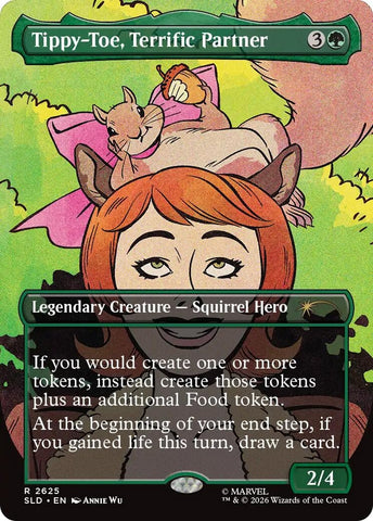 Image for Tippy-Toe, Terrific Partner (2625) [Secret Lair Drop Series] (SLD) - Magic: The Gathering