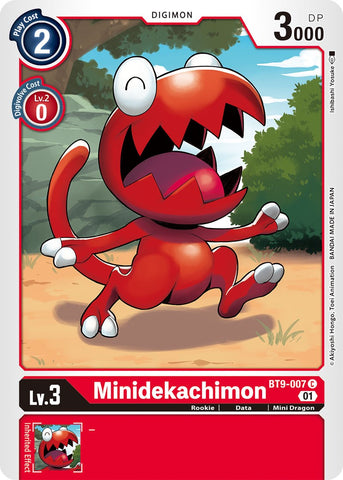 Minidekachimon [BT9-007] [X Record]