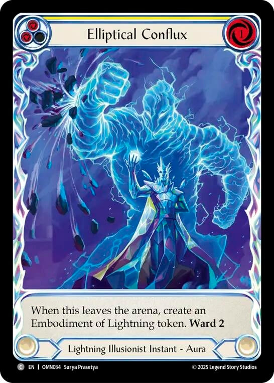 Image for Elliptical Conflux (Extended Art) (OMN034) [Omens of the Third Age] (OMN) - Flesh and Blood TCG