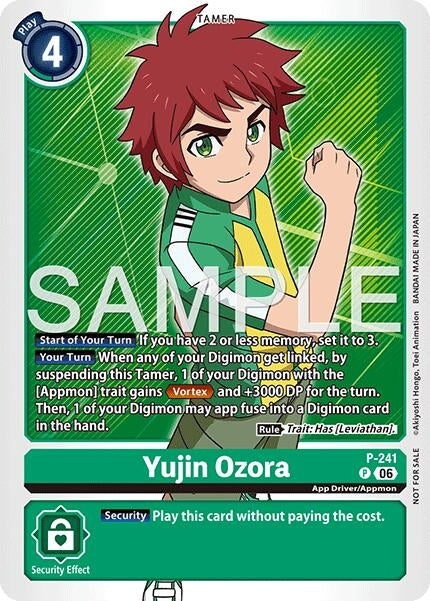 Image for Yujin Ozora (Official Store Tournament 2026 Vol. 3 Participant) (P-241 P) [Digimon Promotion Cards] (D-PR) - Digimon Card Game