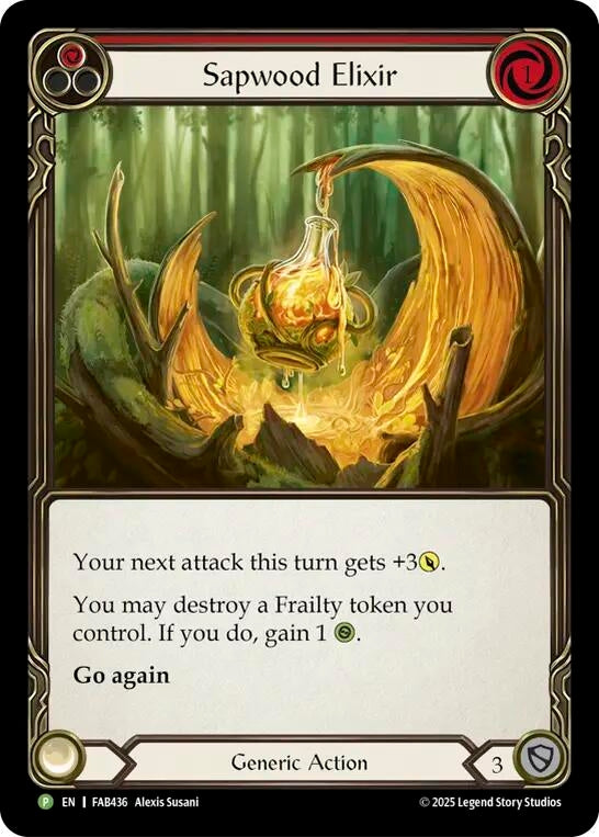 Image for Sapwood Elixir - FAB436 (FAB436) [Flesh and Blood: Promo Cards] (PR) - Flesh and Blood TCG