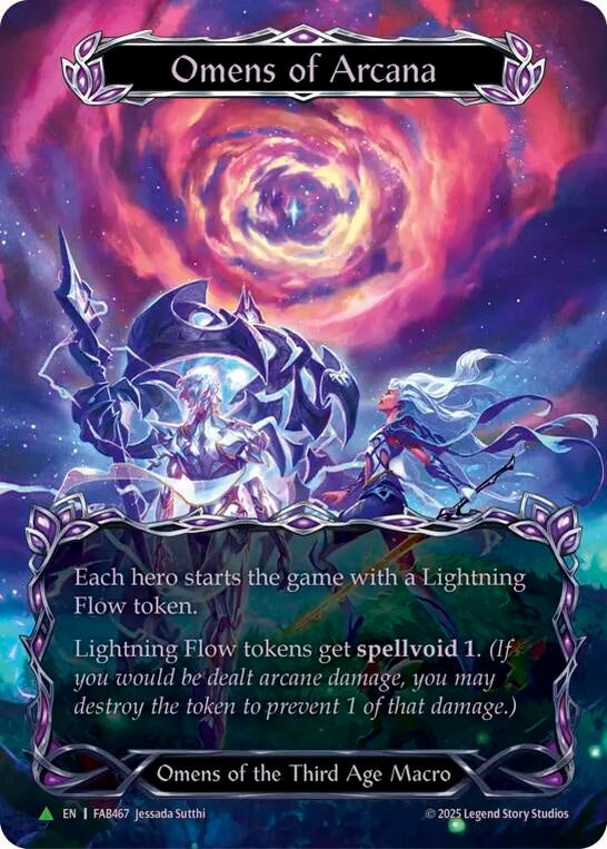 Image for Omens of Arcana (Marvel) - FAB467 (FAB467) [Flesh and Blood: Promo Cards] (PR) - Flesh and Blood TCG