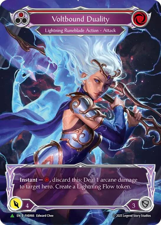Image for Voltbound Duality (Marvel) - FAB466 (FAB466) [Flesh and Blood: Promo Cards] (PR) - Flesh and Blood TCG