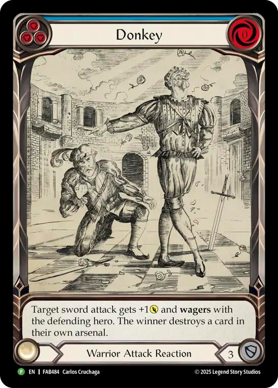 Image for Donkey - FAB484 (FAB484) [Flesh and Blood: Promo Cards] (PR) - Flesh and Blood TCG