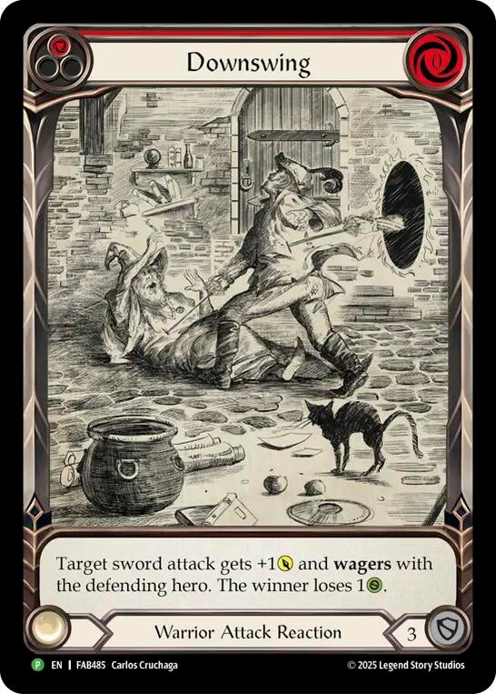 Image for Downswing - FAB485 (FAB485) [Flesh and Blood: Promo Cards] (PR) - Flesh and Blood TCG