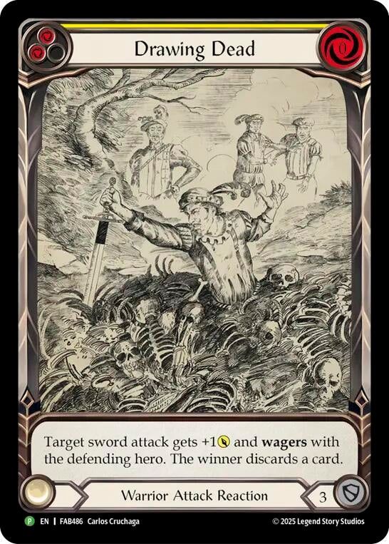 Image for Drawing Dead - FAB486 (FAB486) [Flesh and Blood: Promo Cards] (PR) - Flesh and Blood TCG