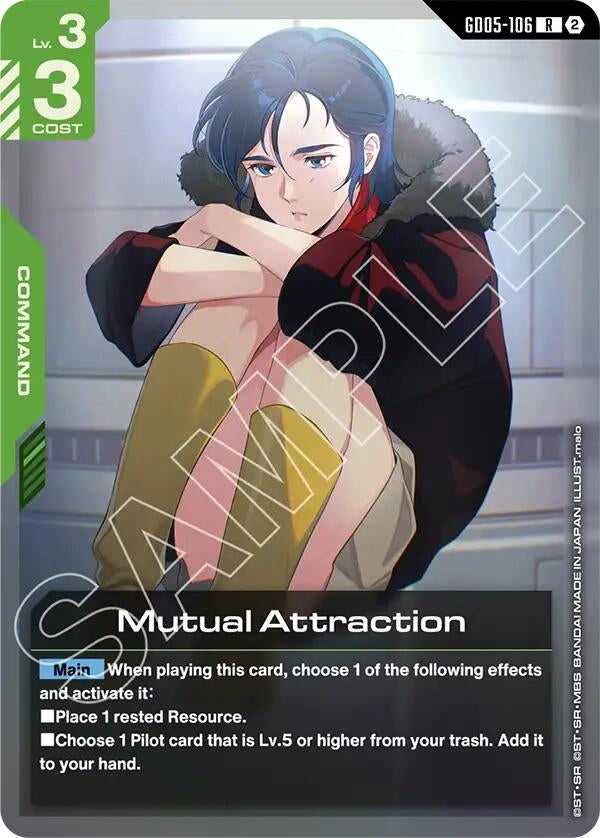 Image for Mutual Attraction (GD05-106) [Freedom Ascension] (GD05) - Gundam Card Game