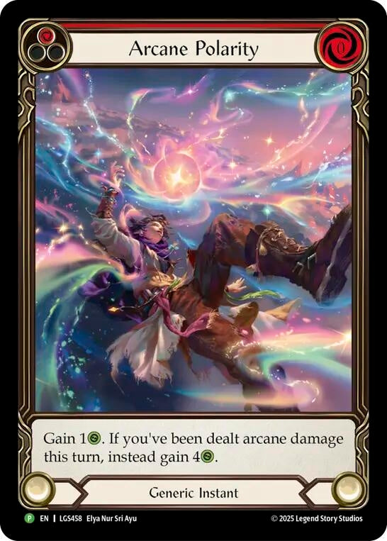 Image for Arcane Polarity (Extended Art) - LGS458 (LGS458) [Flesh and Blood: Promo Cards] (PR) - Flesh and Blood TCG