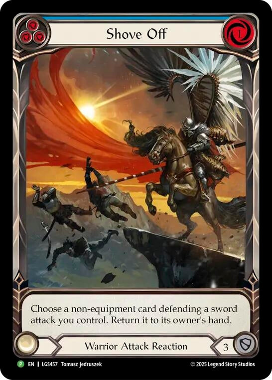 Image for Shove Off - LGS457 (LGS457) [Flesh and Blood: Promo Cards] (PR) - Flesh and Blood TCG