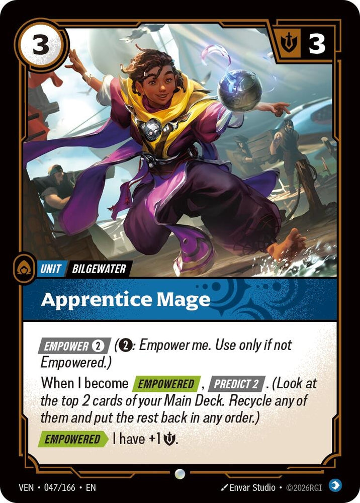 Image for Apprentice Mage (047/166) [Vendetta] (VEN) - Riftbound: League of Legends Trading Card Game
