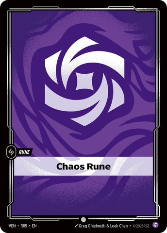 Image for Chaos Rune (R05) [Vendetta] (VEN) - Riftbound: League of Legends Trading Card Game