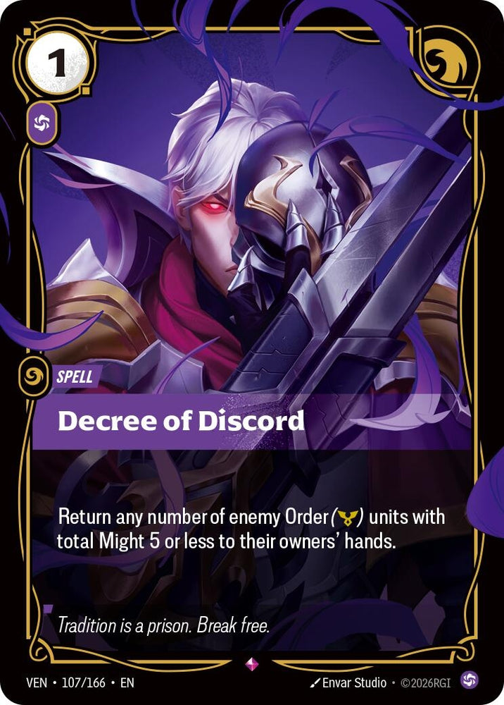 Image for Decree of Discord (107/166) [Vendetta] (VEN) - Riftbound: League of Legends Trading Card Game