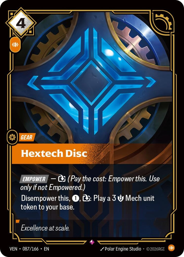 Image for Hextech Disc (087/166) [Vendetta] (VEN) - Riftbound: League of Legends Trading Card Game