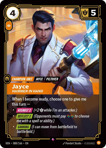 Image for Jayce, Hammer in Hand (088/166) [Vendetta] (VEN) - Riftbound: League of Legends Trading Card Game