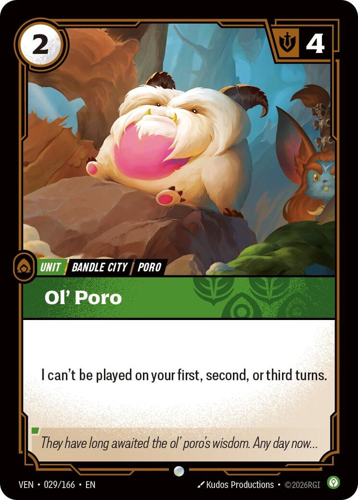 Image for Ol' Poro (029/166) [Vendetta] (VEN) - Riftbound: League of Legends Trading Card Game