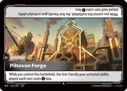 Image for Piltovan Forge (161/166) [Vendetta] (VEN) - Riftbound: League of Legends Trading Card Game