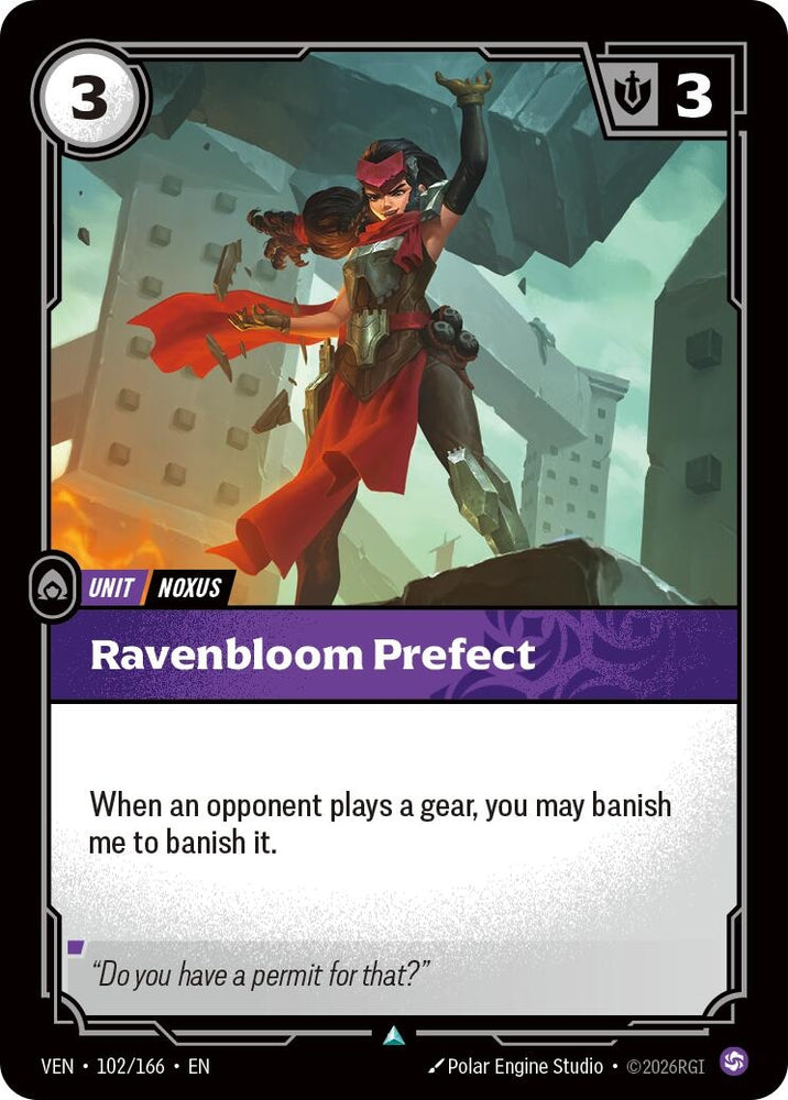 Image for Ravenbloom Prefect (102/166) [Vendetta] (VEN) - Riftbound: League of Legends Trading Card Game