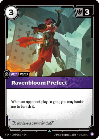 Image for Ravenbloom Prefect (102/166) [Vendetta] (VEN) - Riftbound: League of Legends Trading Card Game