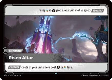 Image for Risen Altar (163/166) [Vendetta] (VEN) - Riftbound: League of Legends Trading Card Game
