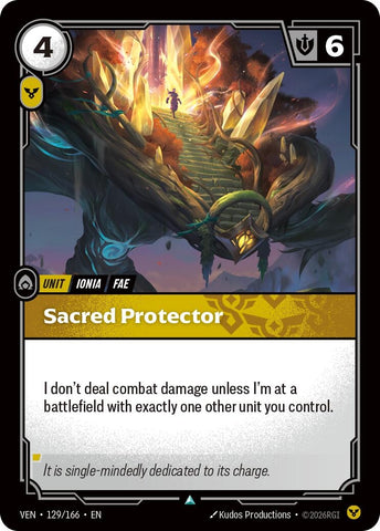 Image for Sacred Protector (129/166) [Vendetta] (VEN) - Riftbound: League of Legends Trading Card Game