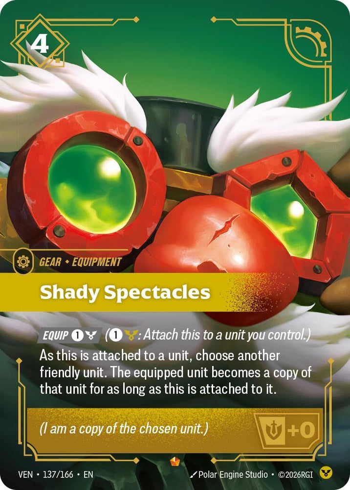 Image for Shady Spectacles (137/166) [Vendetta] (VEN) - Riftbound: League of Legends Trading Card Game