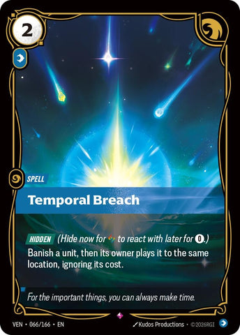 Image for Temporal Breach (066/166) [Vendetta] (VEN) - Riftbound: League of Legends Trading Card Game